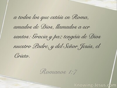 Romanos 1:7 (plata)